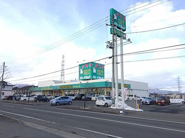 ドラッグストア ハシドラッグ北店 517m/徒歩7分