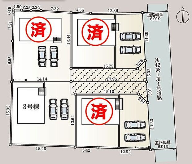 【区画図】全4棟