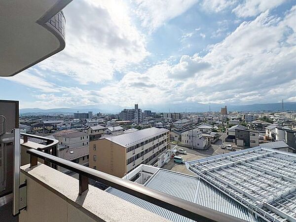 バルコニーからの眺望