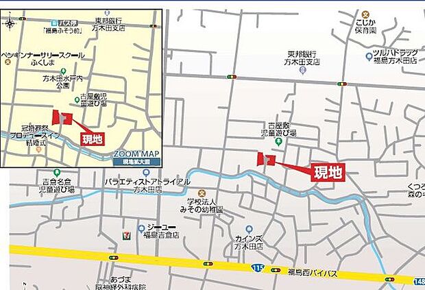 【現地案内図】