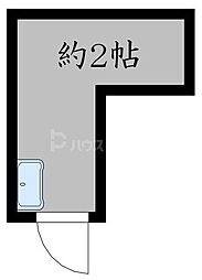 イスズハイツ ワンルームの間取図画像