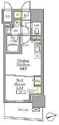 間取図画像 1DK