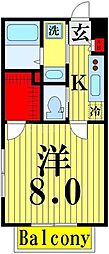 間取図画像 1K