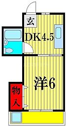 間取図画像 1DK