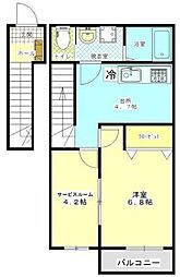 間取図画像 1SDK
