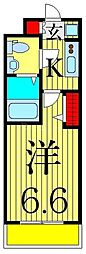 CREVISTA立石 1Kの間取図画像