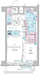 genoviaoshiage2 1LDKの間取図画像
