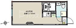 BoaSorte綾瀬1丁目 ワンルームの間取図画像