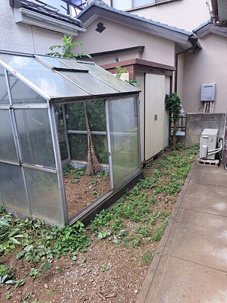 庭あります、