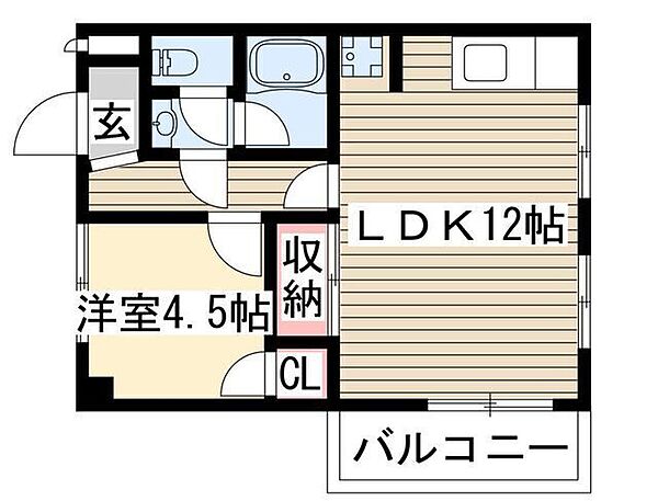 アークOKUDA 302｜愛知県長久手市蟹原(賃貸アパート1LDK・3階・40.88㎡)の写真 その2