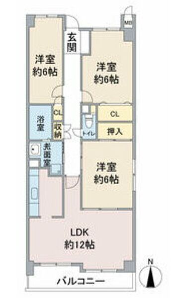 同じ建物の物件間取り写真 - ID:223028006616