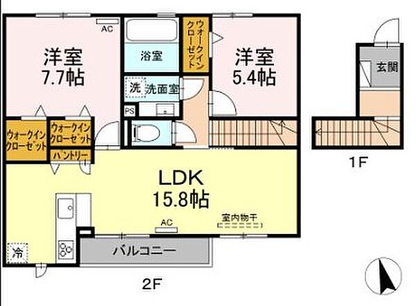 同じ建物の物件間取り写真 - ID:223028588031