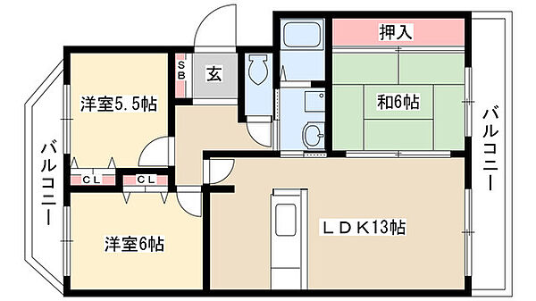 同じ建物の物件間取り写真 - ID:223030743693