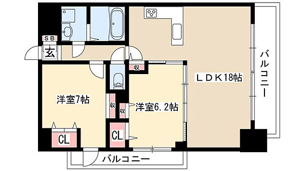 同じ建物の物件間取り写真 - ID:223032019419