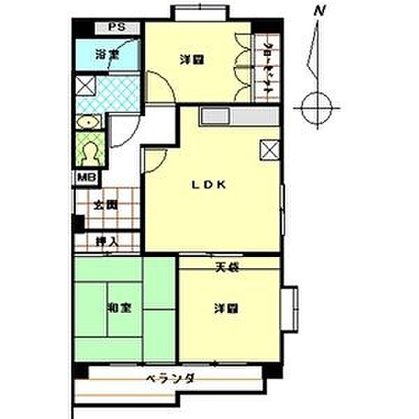 同じ建物の物件間取り写真 - ID:223032463734