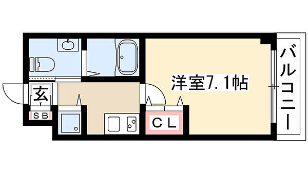 同じ建物の物件間取り写真 - ID:223032473884