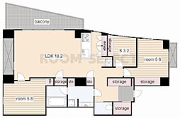 MOTHER 2SLDKの間取図画像