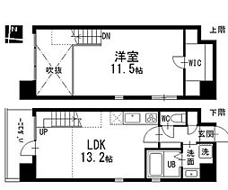丸の内スクエア 1LDKの間取図画像