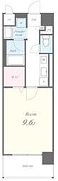 パティオ・エスペランサ 1Kの間取図画像