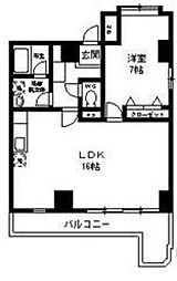 ミネルヴァ本郷 1LDKの間取図画像