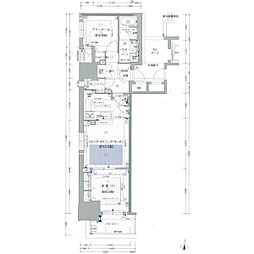 プレサンスロジェ名古屋久屋大通公園 1LDKの間取図画像