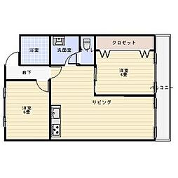 グレースメゾンムラセ 3LDKの間取図画像