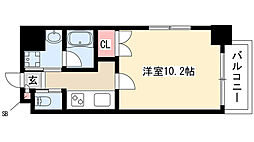 PlanBaim大須駅前 1Kの間取図画像