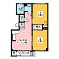 グリーンハイツ3階6.3万円