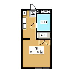 間取図画像 ワンルーム