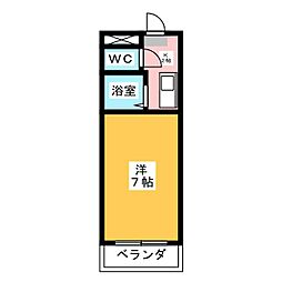 ＬＩＦＥ壱番館 3階1Kの間取り