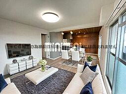 ラフィーネ沖田 5階2LDKのリビング/ダイニング