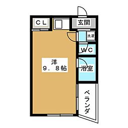 間取図画像 ワンルーム