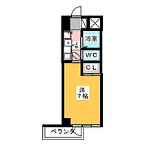 パークサイド古橋  ｜ 愛知県名古屋市西区城西４丁目（賃貸マンション1K・4階・21.56㎡） その2