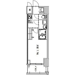 S-RESIDENCE庄内通駅前curere(クラーレ) 1Kの間取図画像