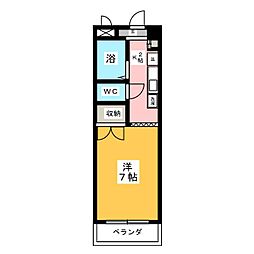 間取図画像 ワンルーム