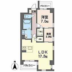 間取図画像 1SLDK
