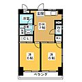 エントリー城北2階5.8万円
