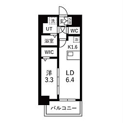 メイクスアート名古屋城西 1LDKの間取図画像