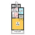 キャッスルウエスト2階3.8万円