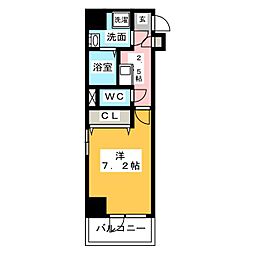 フェニックスWEST 1Kの間取図画像