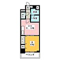 Wコート城西7階7.9万円