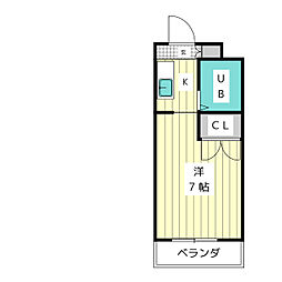 間取図画像 ワンルーム
