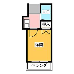 間取図画像 1K