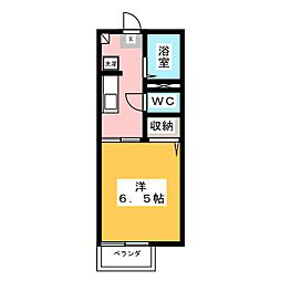 間取図画像 1K