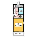ホワイトヴィラ5階3.7万円