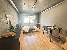 グランイニシオ徳川 203 2階ワンルームのリビング/ダイニング