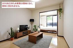 クレール徳川1 1階1LDKのリビング/ダイニング