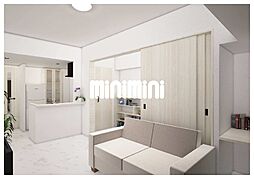 シュガーヒルズ大曽根テラス 903 9階1LDKのリビング/ダイニング