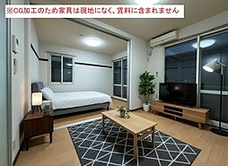 タウン勝川橋 1階2DKのリビング/ダイニング