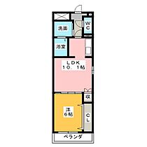 ピエナ 103 ｜ 愛知県名古屋市西区長先町（賃貸マンション1LDK・1階・40.02㎡） その2